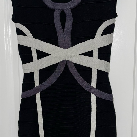 Wow Couture Bandage Bodycon Pencil Dress Size: Small - Picture 2 of 4